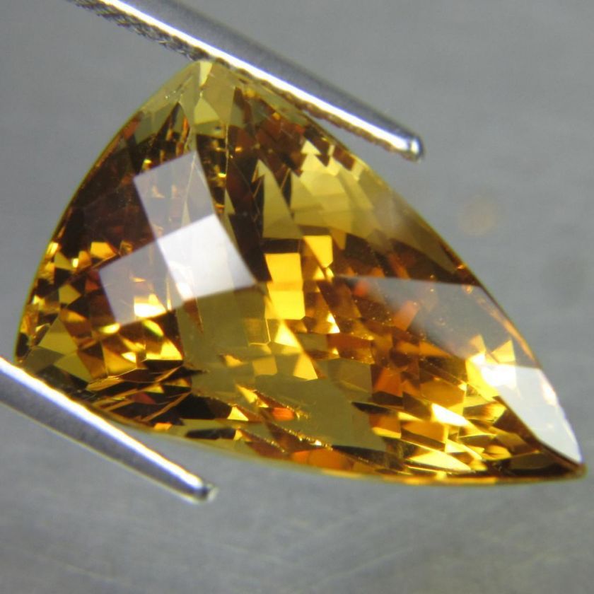 13.70ct LOVELY NATURAL MADEIRA CITRINE FANCY SHAPE  