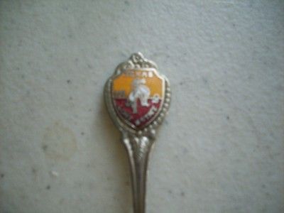 Texas Lonestar State Souvenir SPOON Made In Japan NICE  