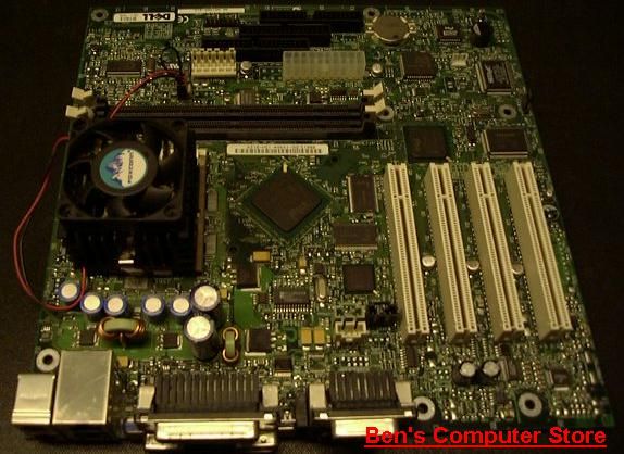 Dell 15JDG Motherboard Rev. A03 w/ Celeron 566 MHz CPU  