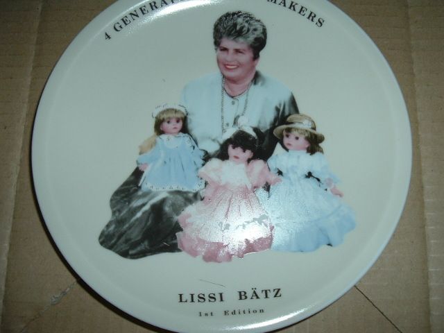 1st Edition Lissi Doll Plate  