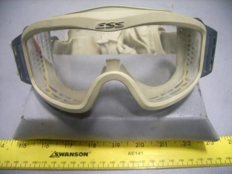 US Military ESS Goggles, moto, ski, snow Clear Lens  