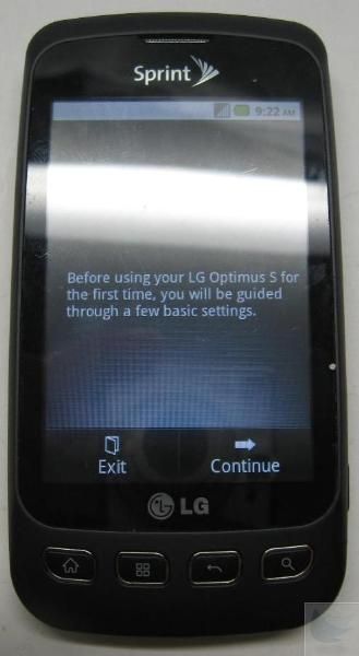 LG Optimus S Mobile Phone for Sprint Model LS670  