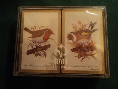 Playing Cards Birds Hoyle Stancraft Sealed 2 Deck Lot  