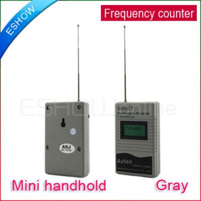 Frequency Counter Frequency Meter Tester Gray Mini Handheld Gy560 New 