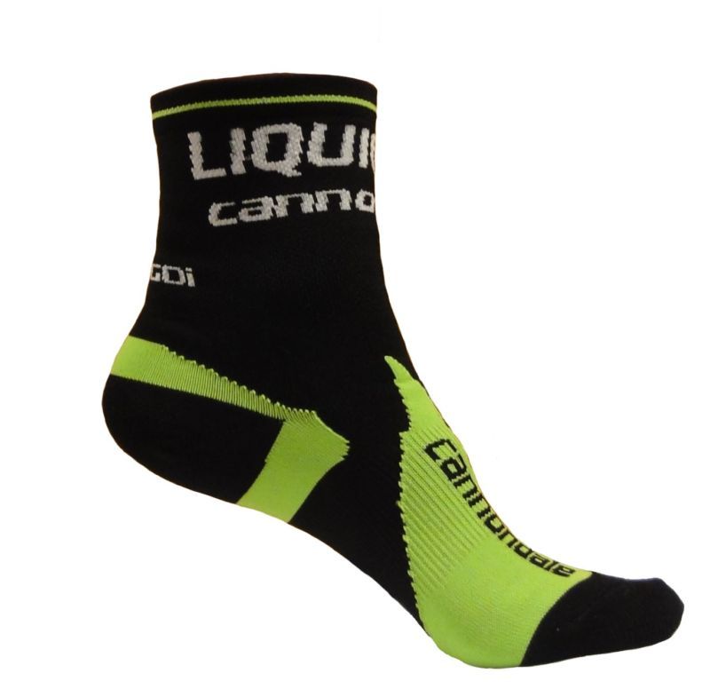 SUGOI Liquigas Team 2011 CYCLING SOCKS Coolmax BLACK  