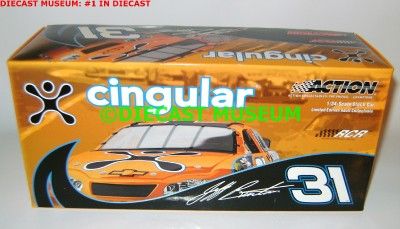 JEFF BURTON #31 CINGULAR WIRLESS 1/24 288 MADE RARE  