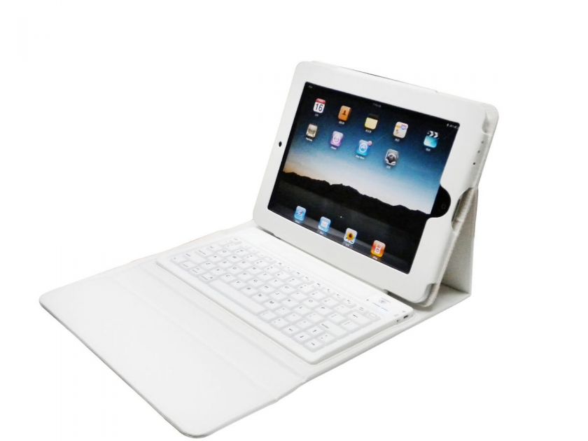   Keyboard with Leather Case for iPad 2 WIFI 3G Wireless IPAD2  