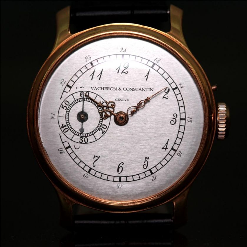 MENS 1907 HIGH GRADE VACHERON & CONSTANTIN GENEVE ANTIQUE WATCH GOLD 