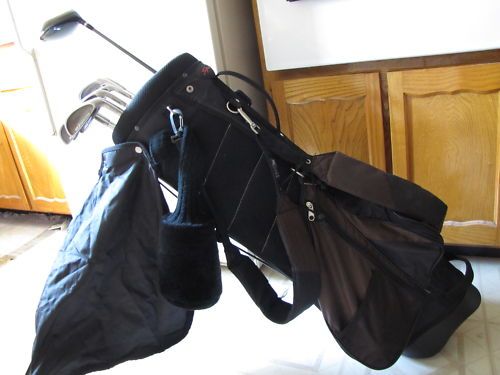 MIZUNO MENS RH GOLF SET  DRIVER, IRONS, BAG, EXTRAS  