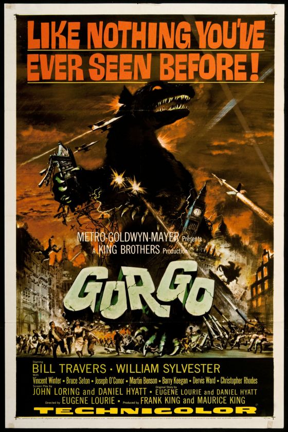 Gorgo 1961 Original US Movie Poster 1 Sheet   Sci Fi  