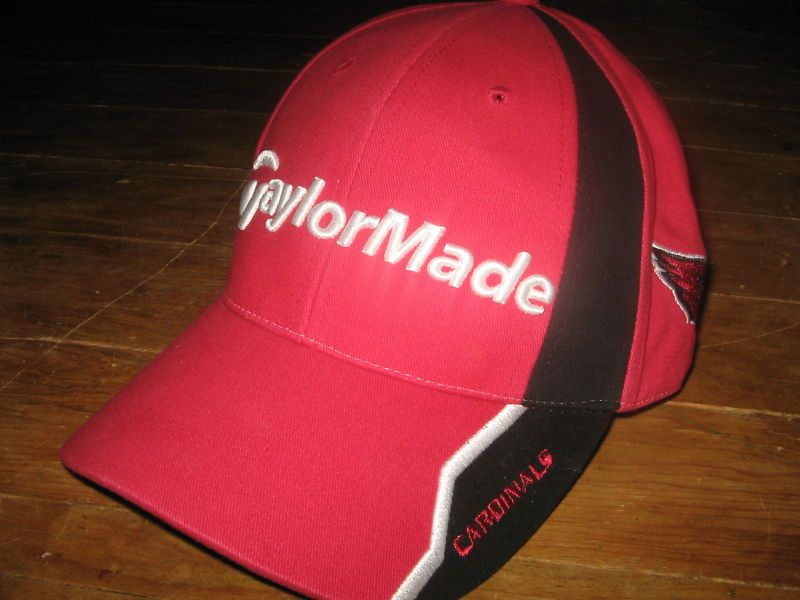 NEW TAYLOR MADE CARDINALS GOLF HAT CAP TMAX GEAR  