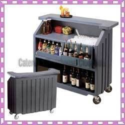 Portable Bar 54 L X 25 7/8 W X 46 1/8 H  