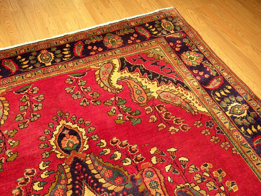 7x10 Beautiful Handmade Carpet Persian Tabriz Wool Rug  