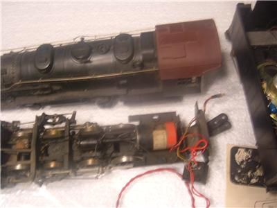 RAIL RIVAROSSI STEAM ENGINE 0 8 0 MOTORIZED CAN MOTOR SOUND NEEDS 