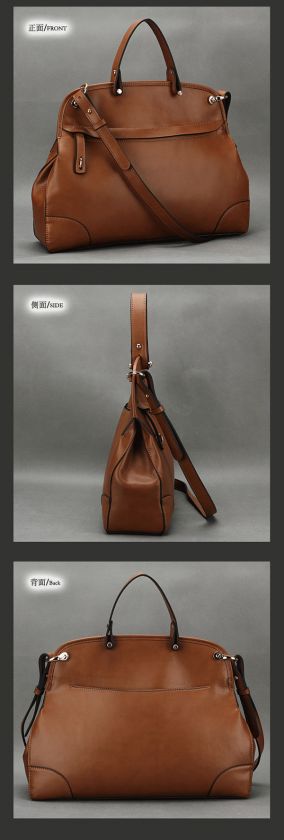 Top quality Real Leather Handbag Cross Body Bag England Vintage Style 