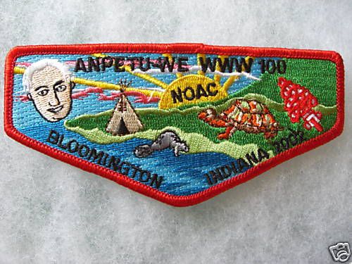 OA# 100 ANPETU WE LODGE FLAP S 17 2002 NOAC ISSUE  