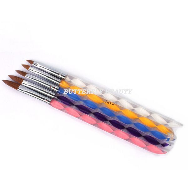   Art Acrylic Pen NO.2/4/6/8/10 liquid powder tool carving brush pen H32