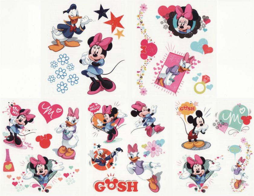 25 Assorted Temporary Tattoos Approximately 5 tattoos per sheet 