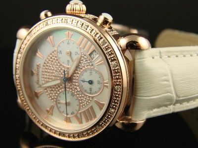 LADIES WOMENS JOJO/JUST BLING ROSE GOLD DIAMOND WATCH  