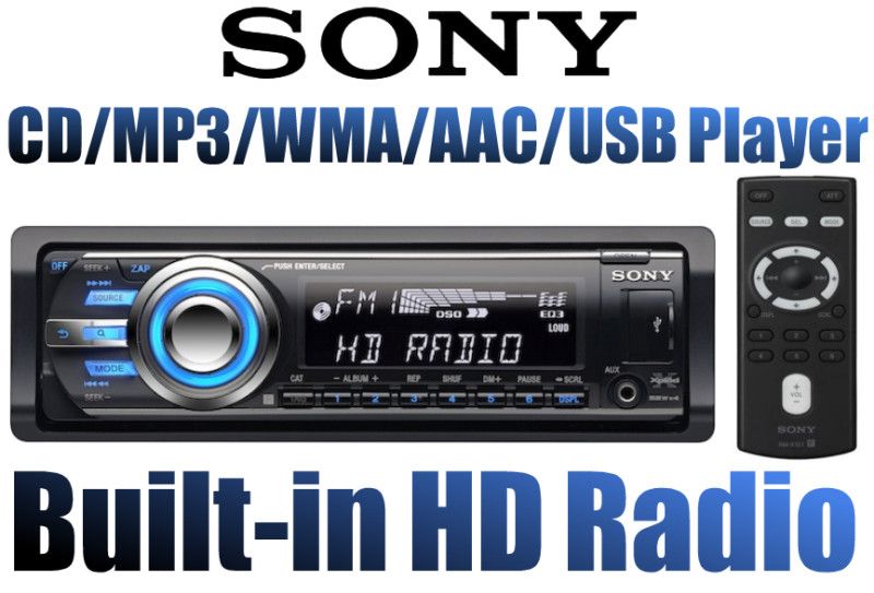   CDX GT700HD CD/USB// Built in HD Radio In Dash 027242778566  