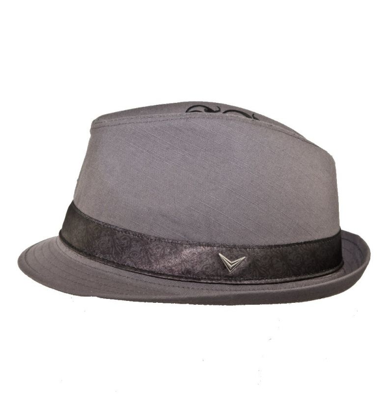 Fender Crusher Fedora Fleur De Lis Fedora Hat  