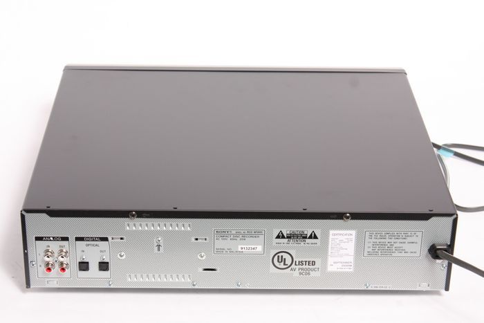 Sony RCD W500C CD Recorder 889406999039  