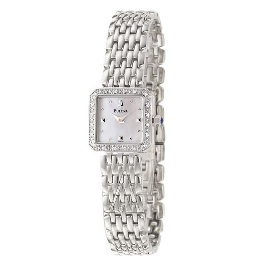 Bulova Womens Quartz Watch 96R128  