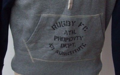 Ralph Lauren Mens Rugby bulldog sweatshirt hoodie small  