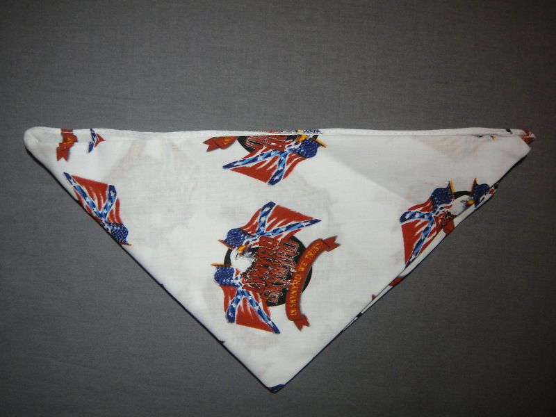 LYNYRD SKYNYRD IN SKYNYRD WE TRUST WHITE BANDANA NEW  