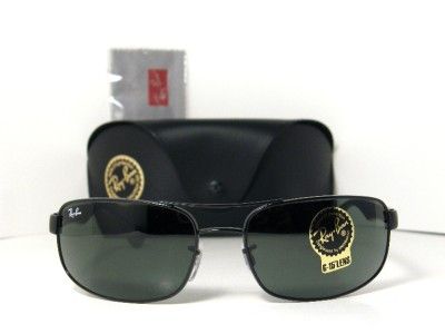   Authentic Ray Ban Sunglasses RB 3445 002 3445 Made In Italy 61mm 130mm