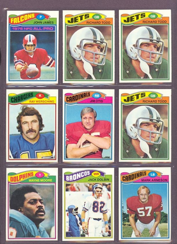 1977 Topps #120 John James All Pro Falcons (NM/MT) *666  