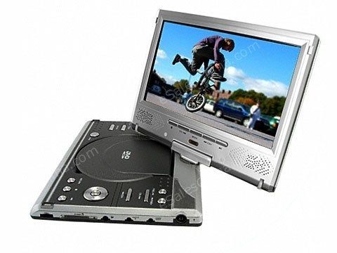 Portable DVD Player with TV Tuner + DVB T and Recorder  