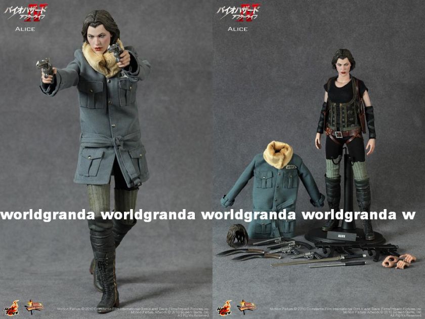 INSTOCK Hot Toys Resident Evil Afterlife 3D ALICE MILLA 1/6 12 Figure 