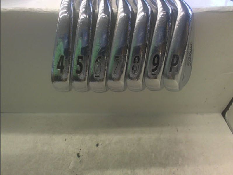 Titleist 710 MB Iron Set 4 PW Steel X Stiff Right  