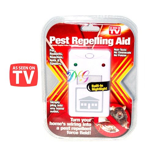 Electronic Mouse Stop Pest Rodent Control Repeller New  