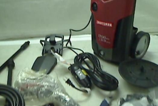 Craftsman 1700 PSI, 1.3 GPM Electric Pressure Washer TADD  