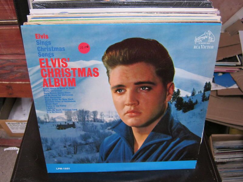 Elvis Presley ELVIS Christmas Album vinyl LP MONO  