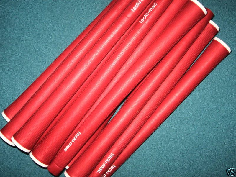 13 TACKI MAC Pride Red ITOMIC Soft Men Golf Club Grips  