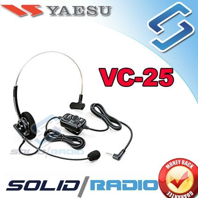 Yaesu VC 25 VOX headset mic VX 2R VX 5R VX 150 FT 60  