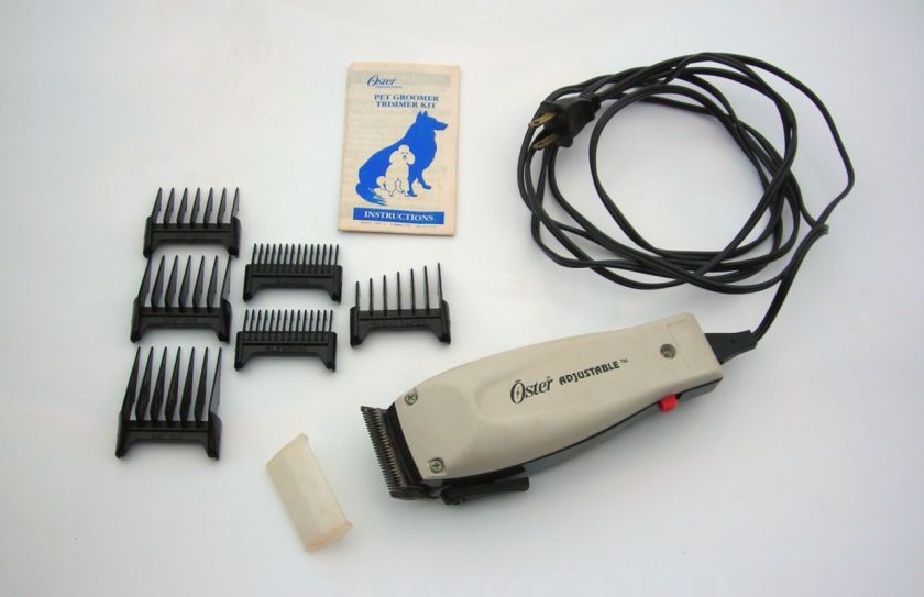 Oster Adjustable Pet Clippers Trimmer Model 284 02  