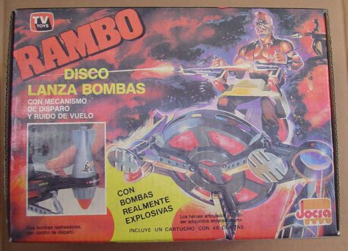 STORMBOMBER BOXED RED VERSION JOCSA ARGENTINA   RAMBO  