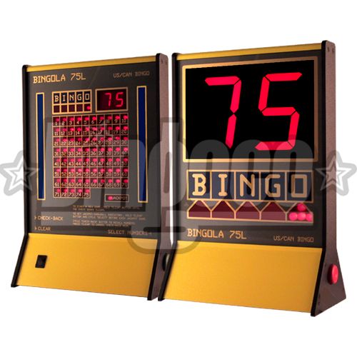 NEW Bingola 75L 1 75 Bingo / Lotto Machine Number Selector   LOW COST 