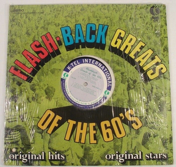 TEL Flash Back Greats of the 60s Original Hits 1972 LP Dion, Buddy 