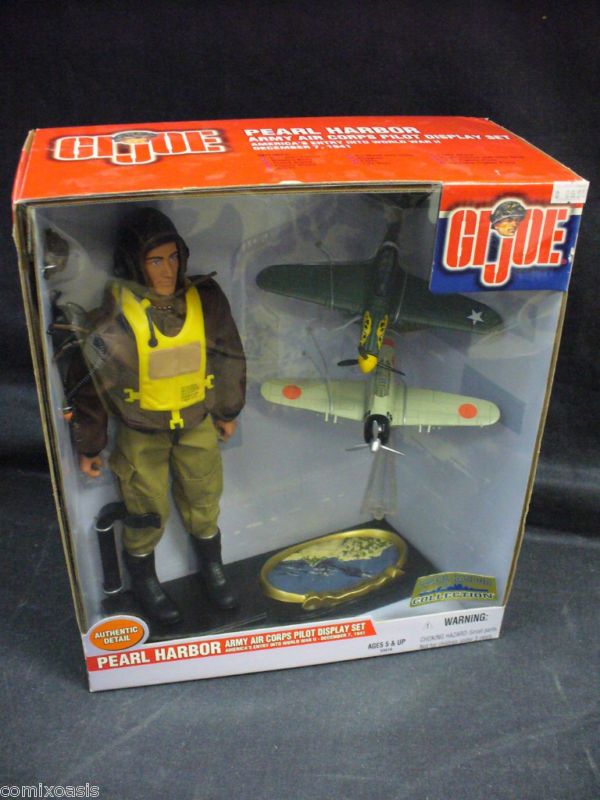 JOE PEARL HARBOR ARMY AIR CORPS PILOT DISPLAY SET  