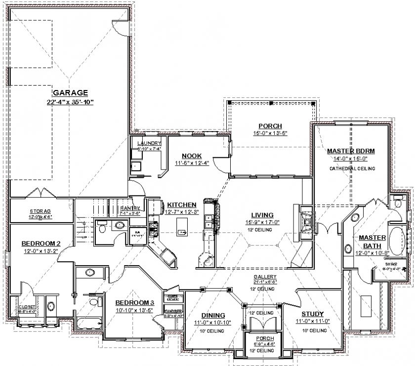 The Gabrielle House Plan