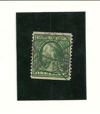 BEN FRANKLIN 1 CENT STAMP SCOTT CATALOG #372 (8468B5)  