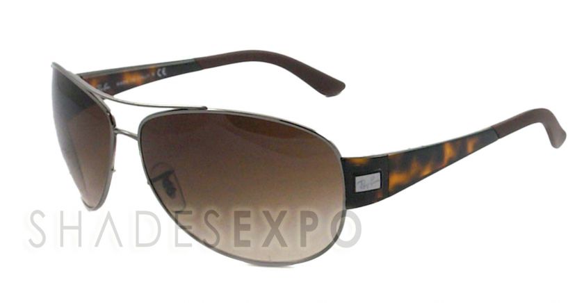 NEW Ray Ban Sunglasses RB 3467 HAVANA 004/13 63MM RB3467 AUTH  