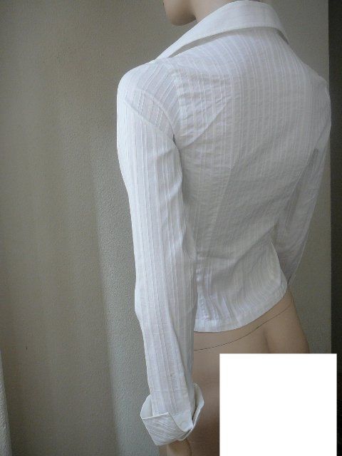 NARACAMICIE MADE IN ITALY OFF WHITE TOP SHIRT SIZE 1 SM  