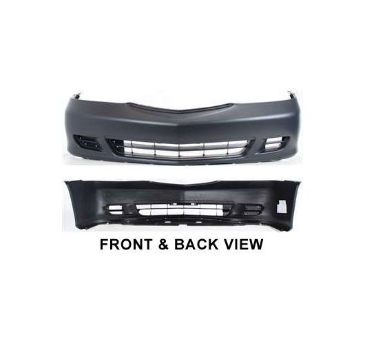 New Bumper Cover Front Primered Honda Odyssey 2003 2002 2004 Car 