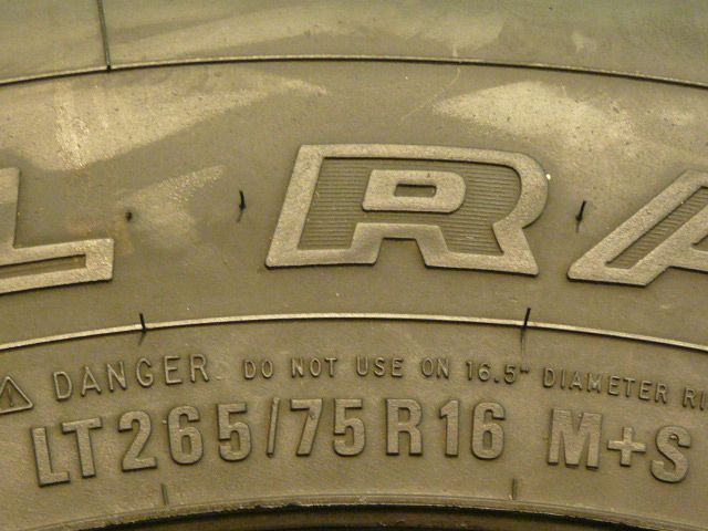 ONE MUD KING STEEL RADIAL XT, 265/75/16, TIRE # 37523 PRICE MATCH PLUS 